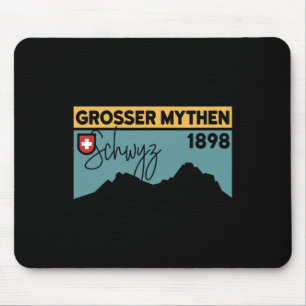 Mount Grosser Mythen Hike Mountain Biking Swiss Hi Mouse Pad