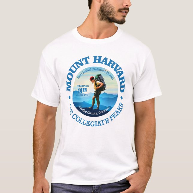 Mount Harvard (C) T-Shirt (Front)