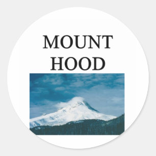 MOUNT HOOD CLASSIC ROUND STICKER