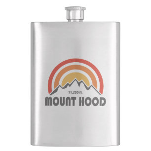 Mount Hood Hip Flask