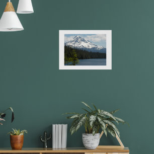 Mount Hood Mountain Splendour Photographic Poster