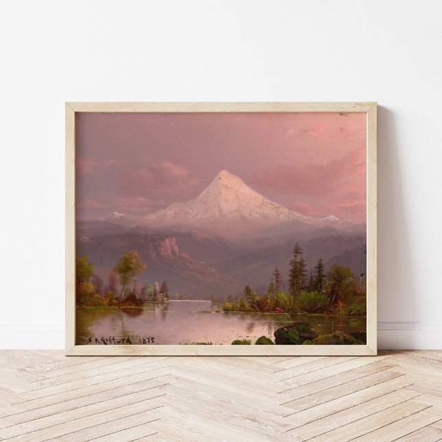 Mount Hood, OR | Sanford Robinson Gifford Poster (Creator Uploaded)