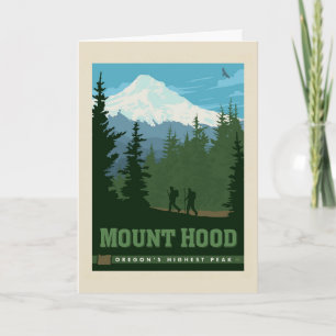 Mount Hood   Oregon Card