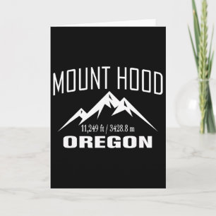 Mount Hood Oregon Climbing Summit Club Outdoor Gif Card