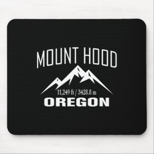 Mount Hood Oregon Climbing Summit Club Outdoor Gif Mouse Pad
