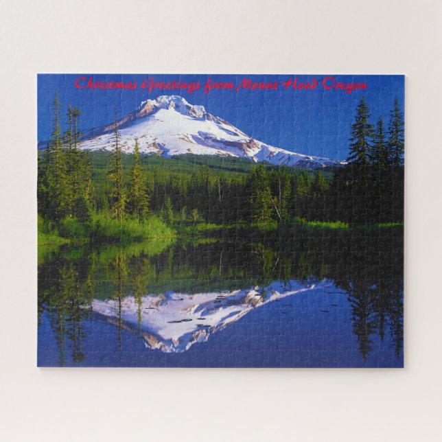 Mount Hood Oregon. Jigsaw Puzzle (Horizontal)