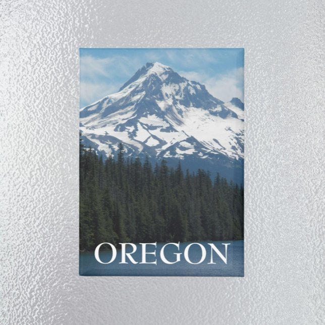 Mount Hood, Oregon Landscape Magnet (In Situ Fridge)