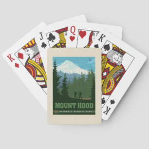 Mount Hood Oregon Playing Cards