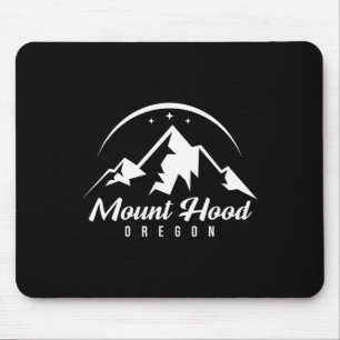 Mount Hood Oregon Ski Resort Skiing Snowboarding  Mouse Pad
