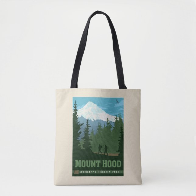 Mount Hood | Oregon Tote Bag (Front)