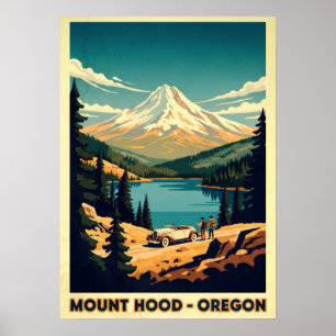 Mount Hood Oregon V07 Poster