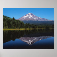 Mount Hood Reflected in Lake