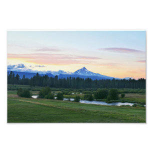 Mount Jefferson, Oregon Volcano Photo Print