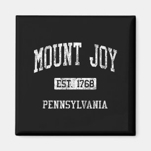 Mount Joy Pa J04 Vintage Athletic Srts Design  Magnet