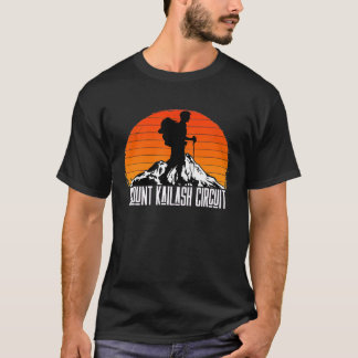Mount Kailash Circuit  Hiking Trail Vintage Retro T-Shirt