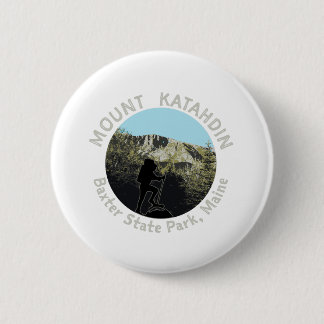 Mount Katahdin 6 Cm Round Badge
