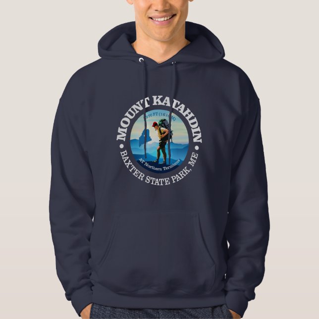 Mount Katahdin (C) Hoodie (Front)