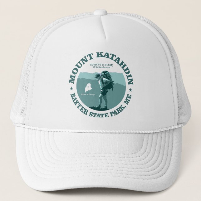 Mount Katahdin Trucker Hat (Front)