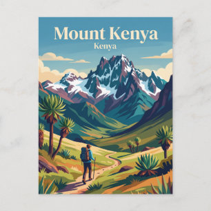 Mount Kenya Postcard