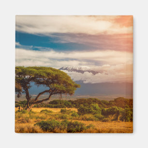 Mount Kilimanjaro   Amboseli, Kenya Magnet