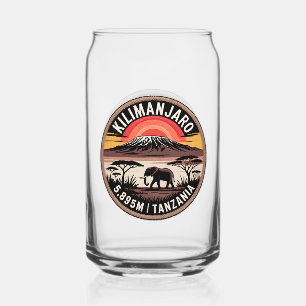 Mount Kilimanjaro Can Glass