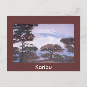 Mount Kilimanjaro, East Africa Postcard