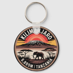 Mount Kilimanjaro Key Ring