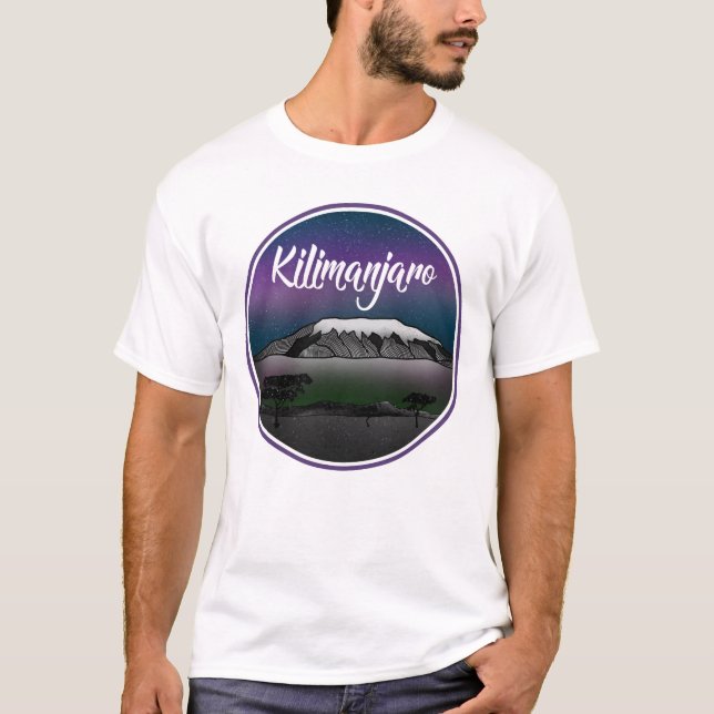 Mount Kilimanjaro Landscape T-Shirt (Front)