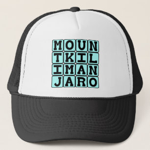 Mount Kilimanjaro, Mountain in Tanzania Trucker Hat