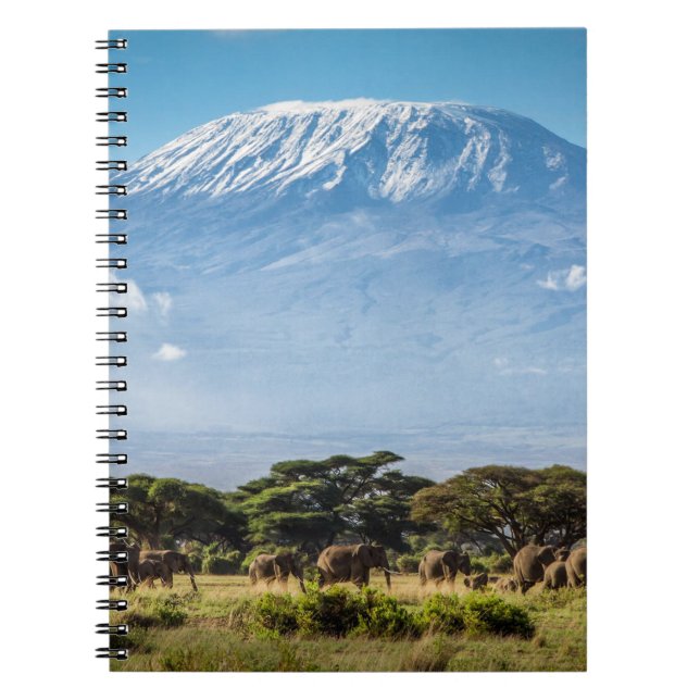 Mount Kilimanjaro Notebook (Front)