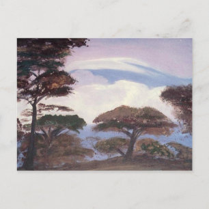 Mount Kilimanjaro Painting - Postcard