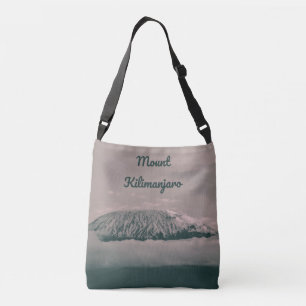 Mount Kilimanjaro Snow Volcano in Tanzania Africa Crossbody Bag