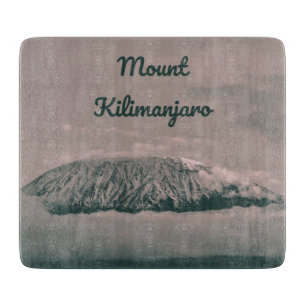 Mount Kilimanjaro Snow Volcano in Tanzania Africa Cutting Board