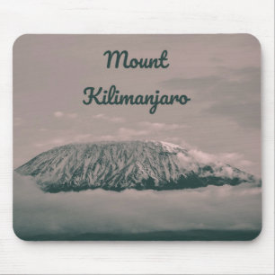 Mount Kilimanjaro Snow Volcano in Tanzania Africa Mouse Pad