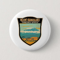 Mount Kilimanjaro Tanzania Africa Vintage