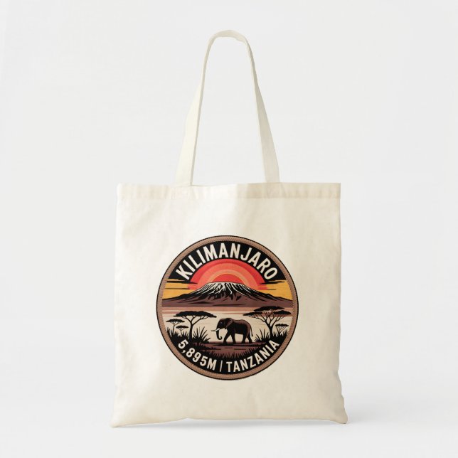 Mount Kilimanjaro Tote Bag (Front)