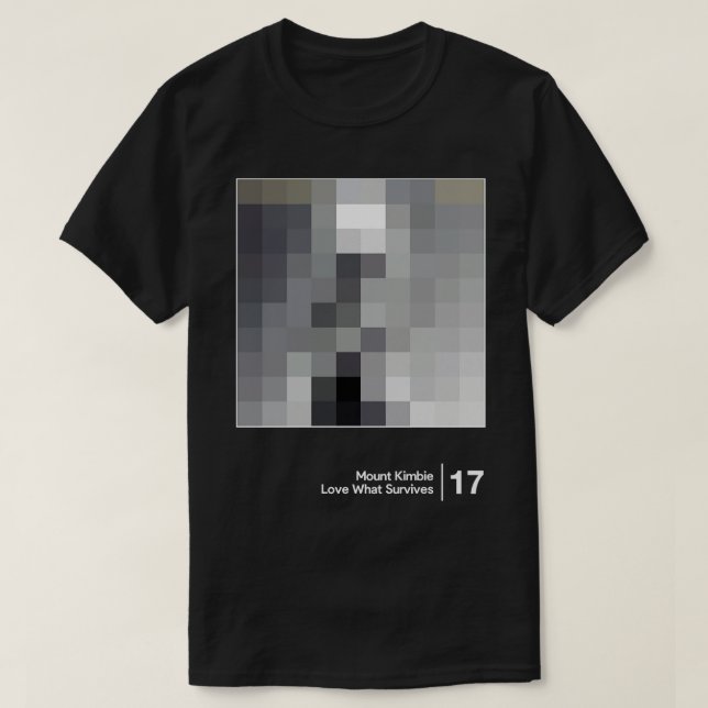 Mount Kimbie Minimal Style Graphic Artwork 1 T-Shirt (Design Front)