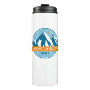 Mount Langley California Stars Moon Thermal Tumbler