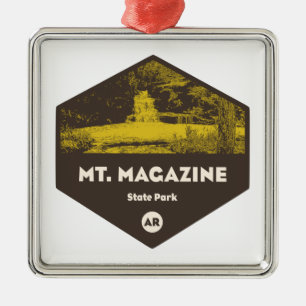 Mount Magazine State Park Arkansas Metal Ornament