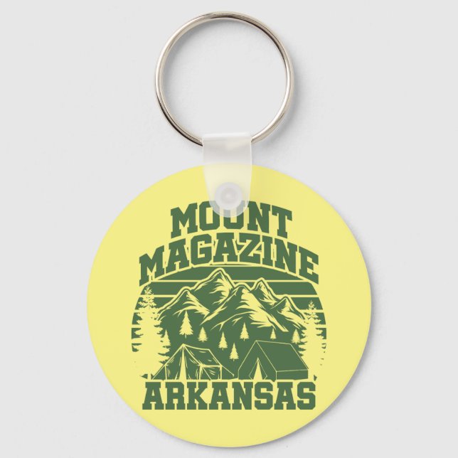 Mount Magazine State Park Key Ring (Front)