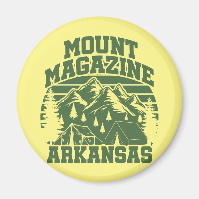 Mount Magazine State Park Magnet (Front)