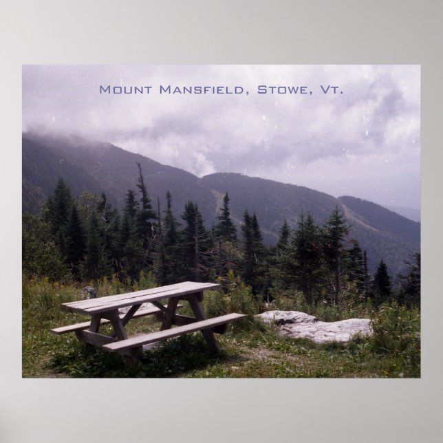 Mount Mansfield, Stowe... Poster (Front)