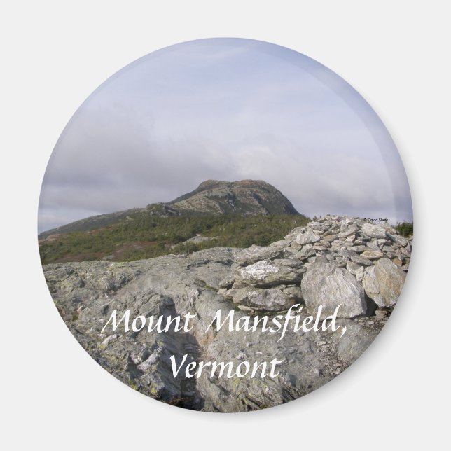 Mount Mansfield, Vermont Magnet (Front)
