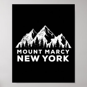 Mount Marcy New York Climbing And Hiking Mountain Poster