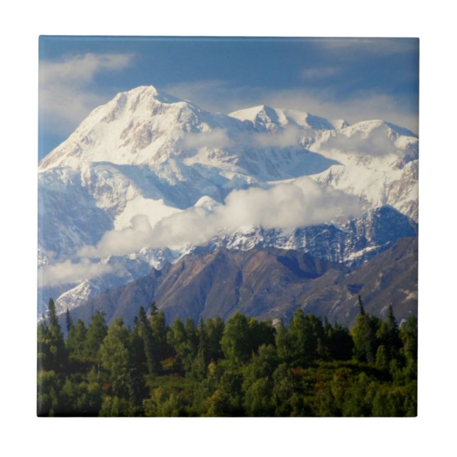 Mount McKinley Ceramic Tile (Front)