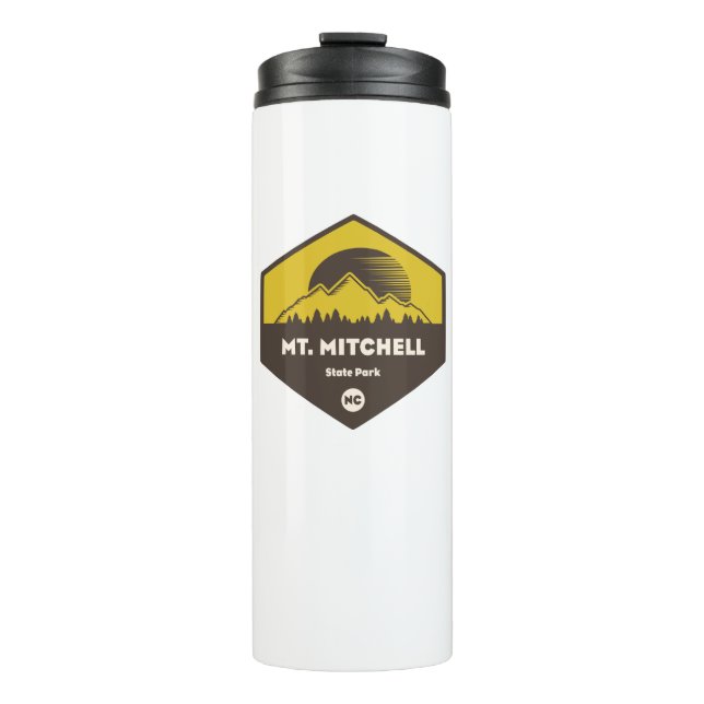Mount Mitchell State Park Thermal Tumbler (Front)