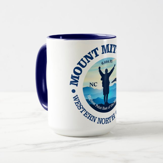 Mount Mitchell (V) Mug (Front Left)