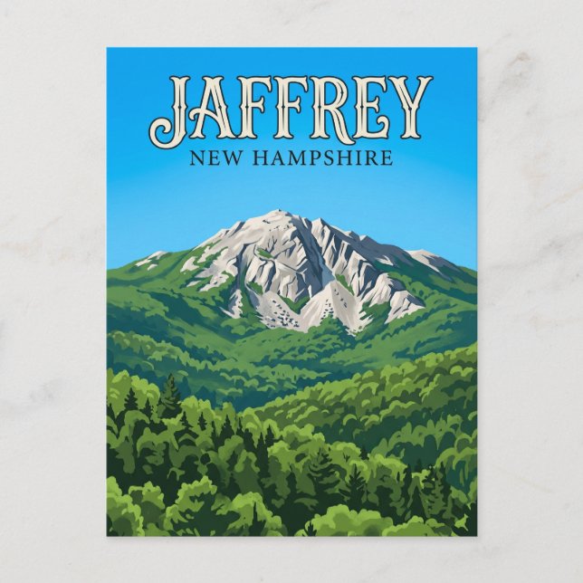 Mount Monadnock USA Postcard (Front)