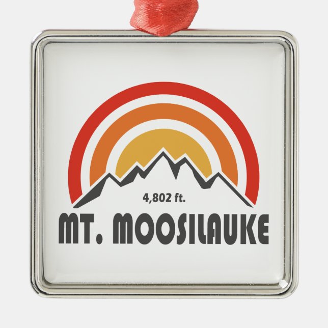 Mount Moosilauke Metal Ornament (Front)