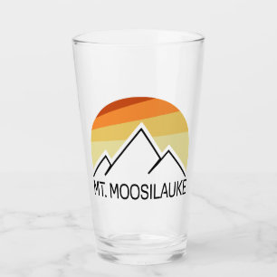 Mount Moosilauke New Hampshire Retro Glass